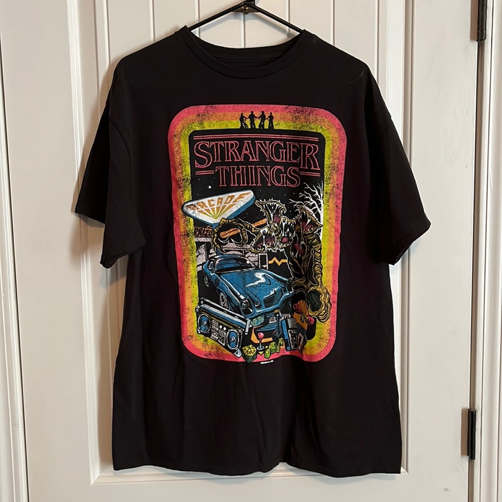 Stranger Things T Shirt Sz L
